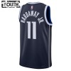 Maillot Enfant Dallas Mavericks Tim Hardaway JR 11 2022-23 Jordan Statement Edition Navy Swingman